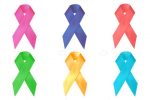 Colorful Ribbon Badges Set